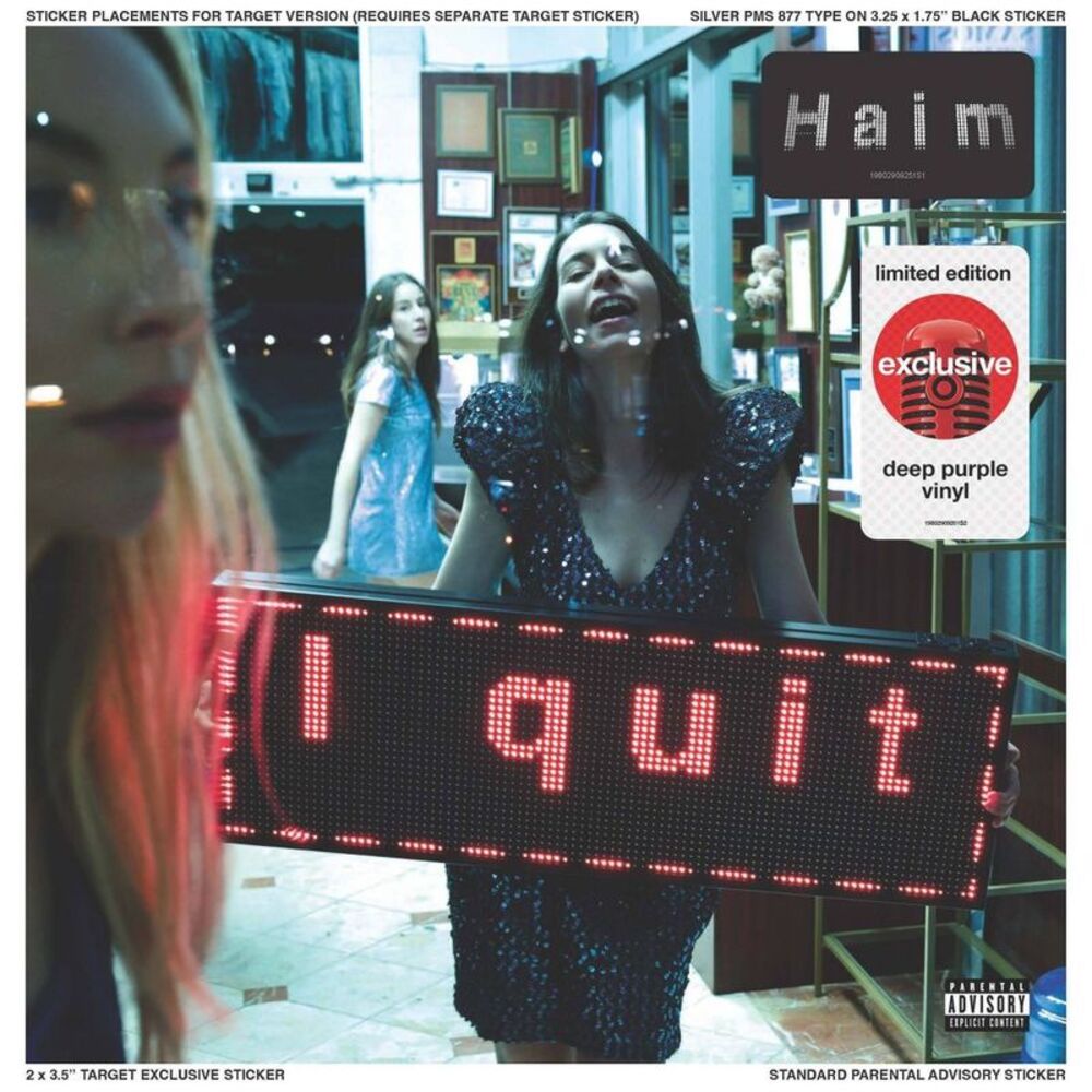 Open Box - Sony Music - Haim - I quit (Vinyl) Blue